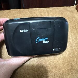 Kodak Cameo EFM Focus Free Black Camera with Blue Accents
